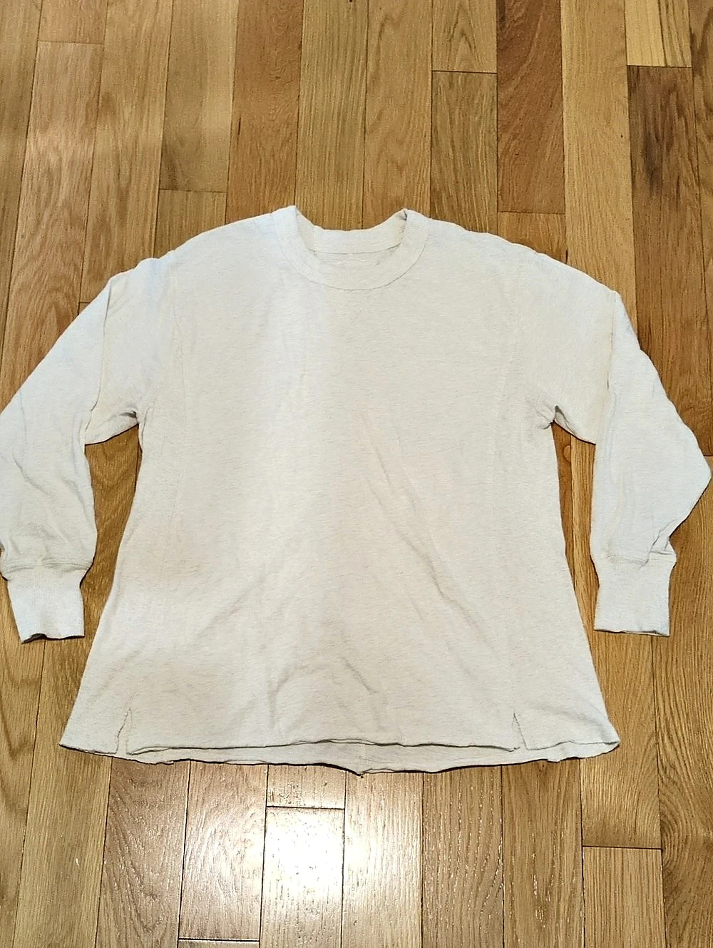 Aerie Cozy Long Sleeve Oversized Boyfriend T-Shirt